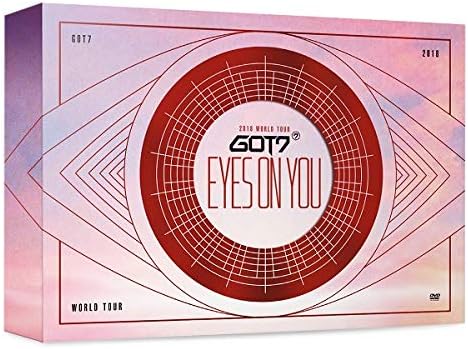 JYP GOT7 - GOT7 2018 WORLD TOUR EYES ON YOU DVD 3Discs+Photobook+Sticker+Photocard+Double Side Extra Photocards Set