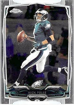 Amazon.com: Nick Foles Football Card (Philadelphia Eagles ...