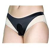 Mona's Choice Stretchy Mens Ice Silk Bikini Briefs with Pouch or Sheath/Mens Panties