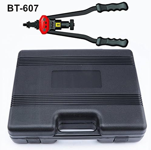 440mm hand riveter BT-607 pull rivet nut gun 17 inch riveting tools nut M3/M4/M5/M6/M8/M10 /M12 plastic case