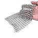 ASHILISIA 316 Grade Stainless Steel Chainmail Scrubber Cast Iron Cleaner 8x6 Inches