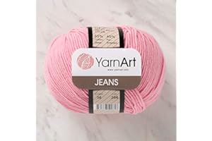 YARN ART 55% Cotton 45% Acrylic YarnArt Jeans Sport Yarn 1 Skein/Ball 50 gr 174 yds (36)