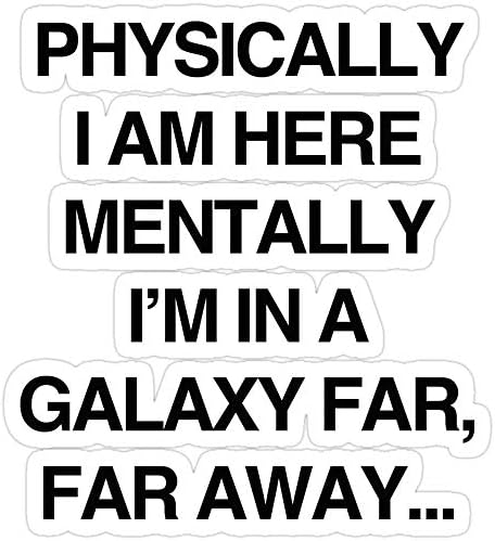 Hik kal Shop Galaxy Far Far Away Stickers (3 Pcs/Pack)