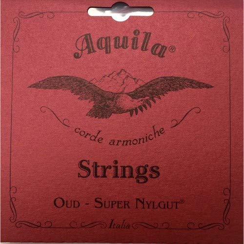 Aquila Oud Strings Arabic Tuning 11 Strings Red Nylgut Model 130