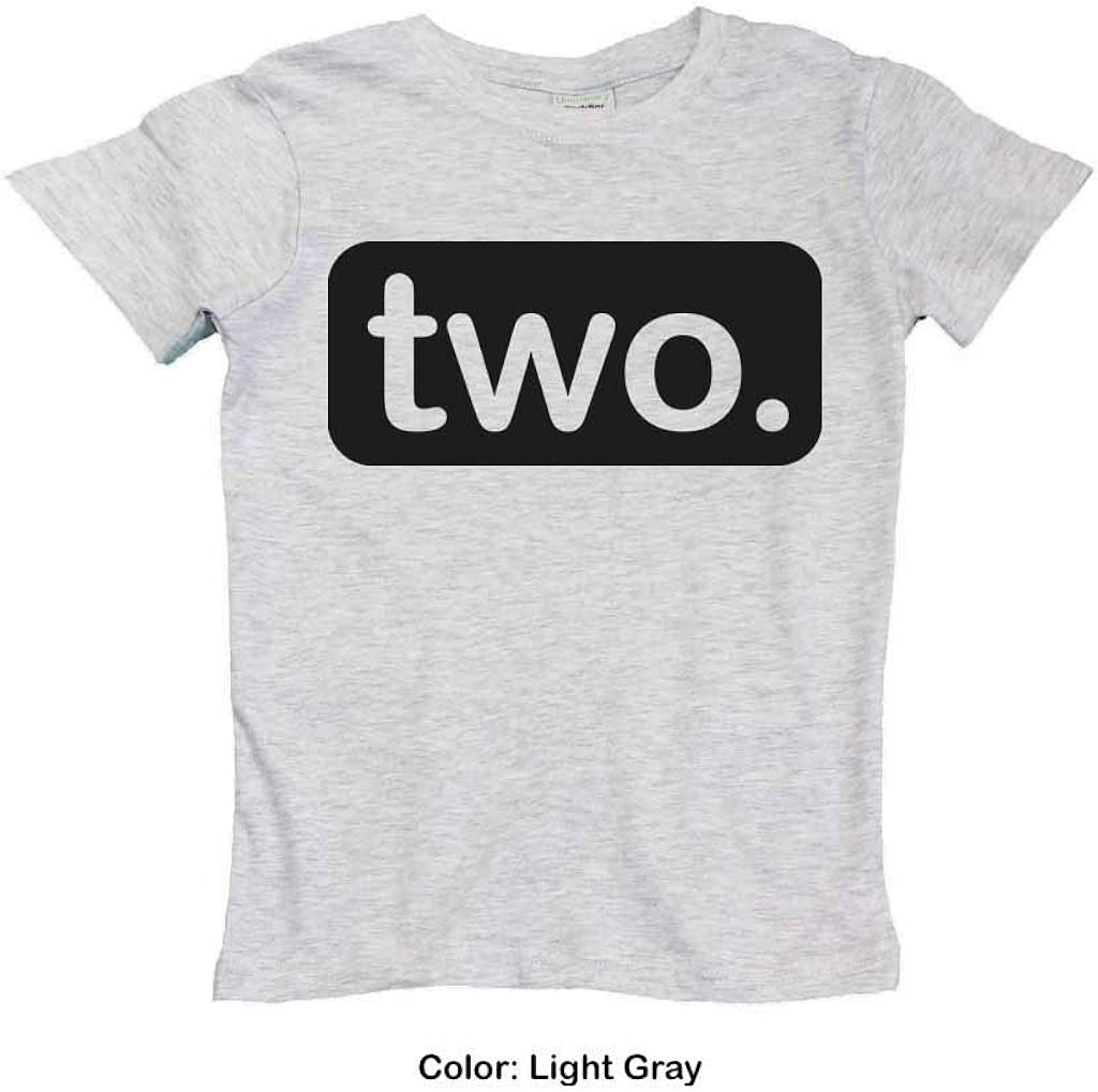 2nd Birthday Shirt boy 2 Year Old Toddler Kids Outfit Second Two t-Shirt Party: Clothing