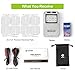 AUVON Digital TENS Unit, Professional Transcutaneous Electrical Nerve Stimulation Machine with Superior Quality and Proven Effectiveness for Drug-Free Pain Relief (8 TENS Electrodes Pads Included)