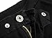 Men's Black Biker Jeans Slim Straight Stretch Skinny Fit Moto Denim Jeans,W32,Black