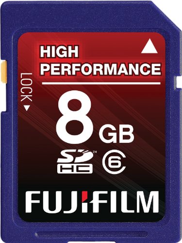 Fujifilm 8 GB Secure Digital High Capacity (SDHC) Class 6 Flash Memory Card