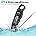 XIKEZAN Waterproof Dual Probe Meat Thermometer Instant Quick Read Kitchen Digital Electric Cooking Food Candy Thermometers for BBQ Oven Grilling Turkey Steak Baking Smoker Liquids Water Bread w/ Timer