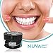 Nuva Dent: Activated Charcoal Teeth Whitening Powder - Organic Coconut Charcoal - Removes Bad Breath and Tooth Stains for a Natural Healthier Whiter Smile - No Need for Strips, Kit or Gel
