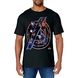 Marvel Avengers Infinity War Neon Team T-Shirt - Collection Officielle