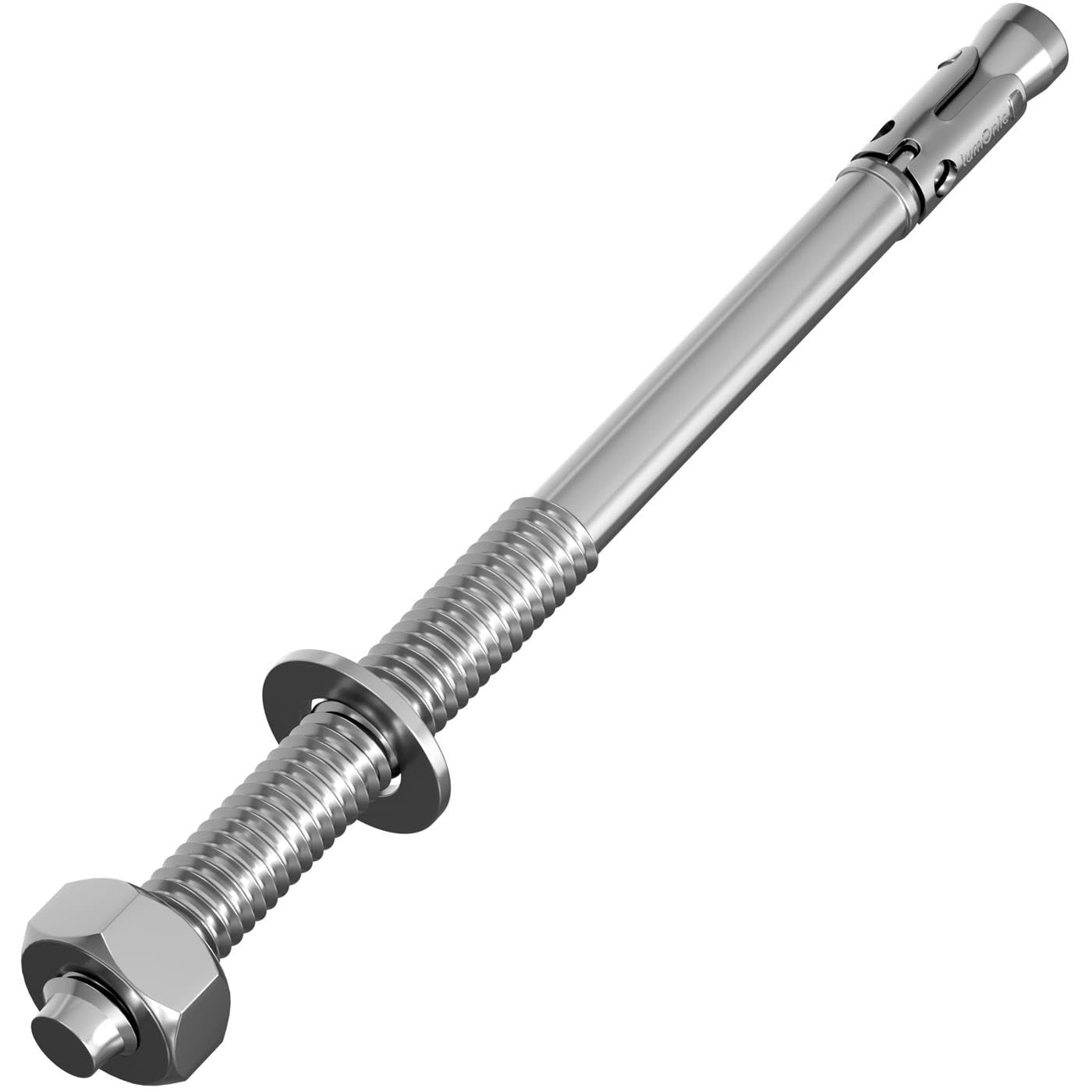 5X M10 x 170mm Heavy Duty Anchor Galvanised Metal dowels Wedge Anchor Lightning Dowel