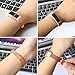 AK for Fitbit Alta HR Bands Milanese Stainless Steel Small Large Magnetic Closure, Adjustable Alta HR/Alta Accessories Metal Bands Straps for Fitbit Alta HR 2017/ Fitbit Alta 2016 (Rose Gold, Small)