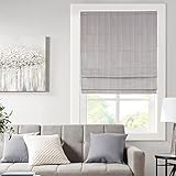 Madison Park Galen Cordless Roman Shades - Fabric