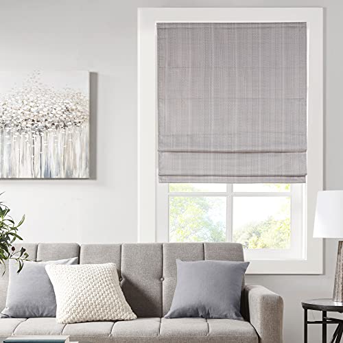 Madison Park Galen Cordless Roman Shades - Fabric
