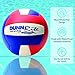 DUNNRITE Products Outdoor Pool and Beach Volleyball Choose from Two Colors (Red White and Blue)