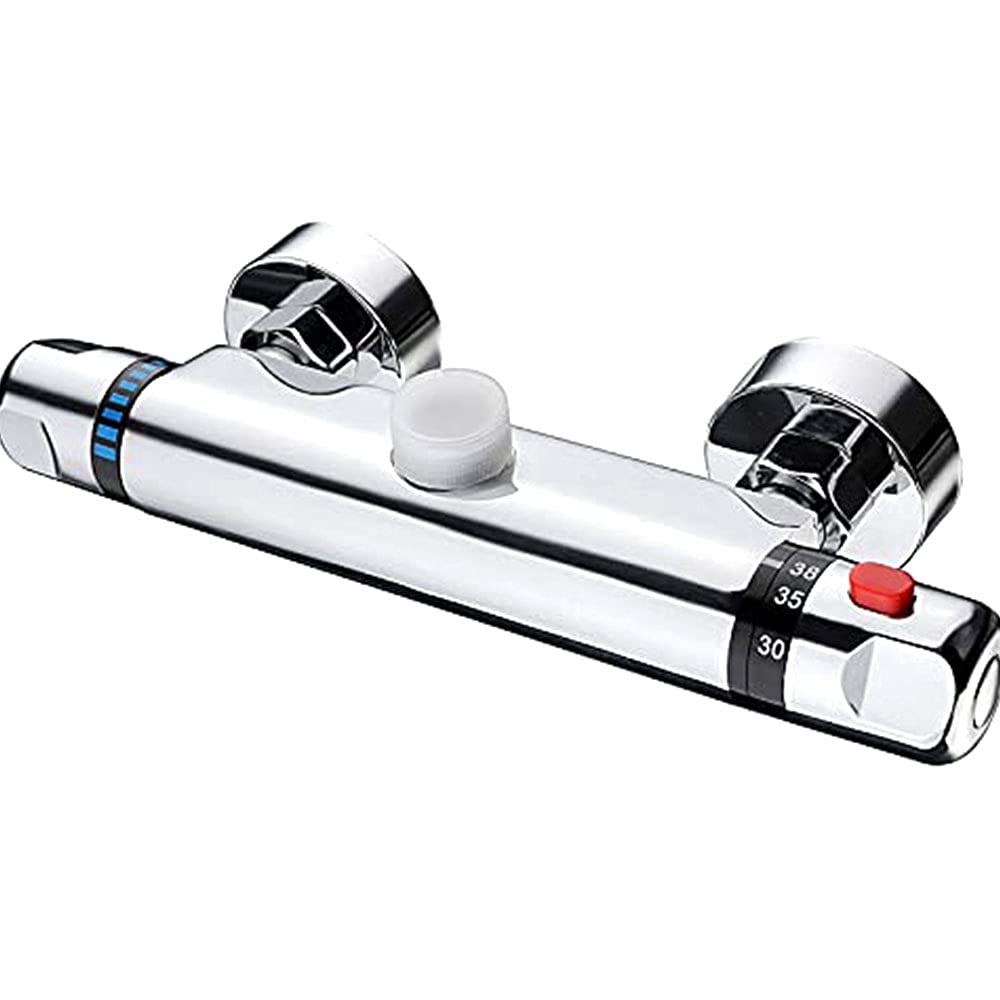 Fayme Thermostatic Shower Mixer Bar Valve Anti Scald Tap Constant Temperature Hot Cold Water Mixer Bathroom Accessory