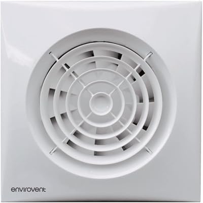 Envirovent SIL100 Silent-100 Axial Extractor 100mm Timer White