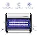 Bug Zapper - Electronic Insect Killer Mosquito Killer Night Lamp Mosquito Trap Mosquito Zapper Insect Trap, Light Trap. Indoor, Ideal for Home Commercial Industrial Use 19Watts, 538 SQ.FT Coverage