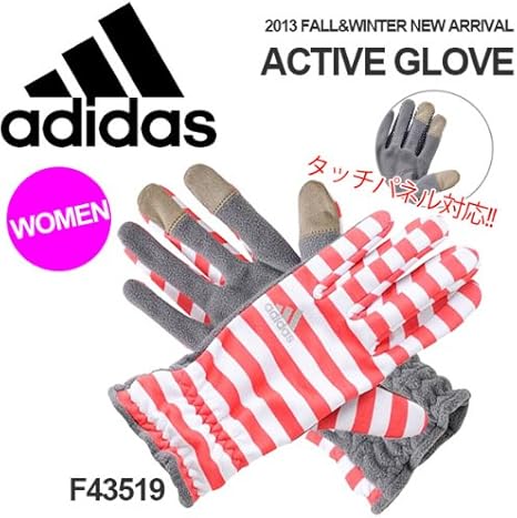 Amazon Adidas アディダス 手袋 レディース タッチパネル対応 レディース プリズムピンク Mサイズ Wd134 M F 手袋 通販