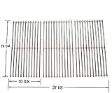bbq factory Replacement Stainless Steel Cooking Grid Set of 3 for Select Gas Grill Models By Brinkmann, Charmglow, Costco, Jenn Air, Members, Nexgrill, Perfect Flame, Sams Club, Gas Grill and Others