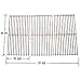 bbq factory Replacement Stainless Steel Cooking Grid Set of 3 for Select Gas Grill Models By Brinkmann, Charmglow, Costco, Jenn Air, Members, Nexgrill, Perfect Flame, Sams Club, Gas Grill and Others