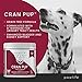 Pawlife Cranberry Supplements for Dogs| Urinary Tract & Bladder Support| D Mannose & Antioxidants for Support| 120 Veterinarian Formulated Soft Chews| Up to 4-Month Supply