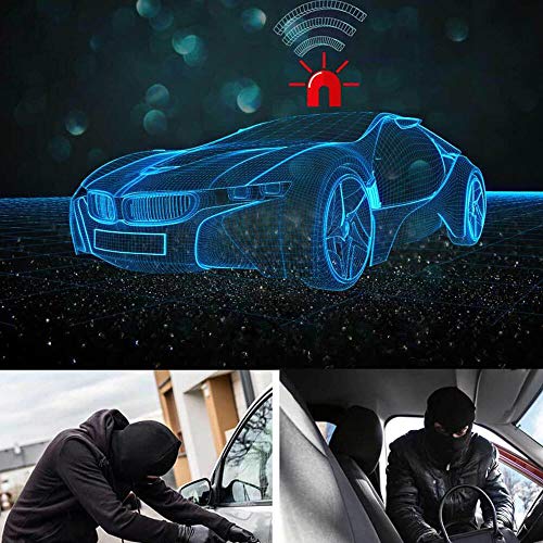 Smartphone PKE Keyless Entry Remote Control Locking/unlock Kit ,3-5M APP Bluetooth Automatic Trunk Opening ,80-100M Smart Key Lgnition Shaking Shock Sensor Car Alarm system