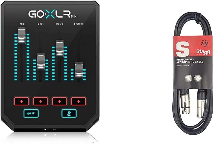GoXLR Mini Mixer & USB Audio Interface for Streamers, Gamers