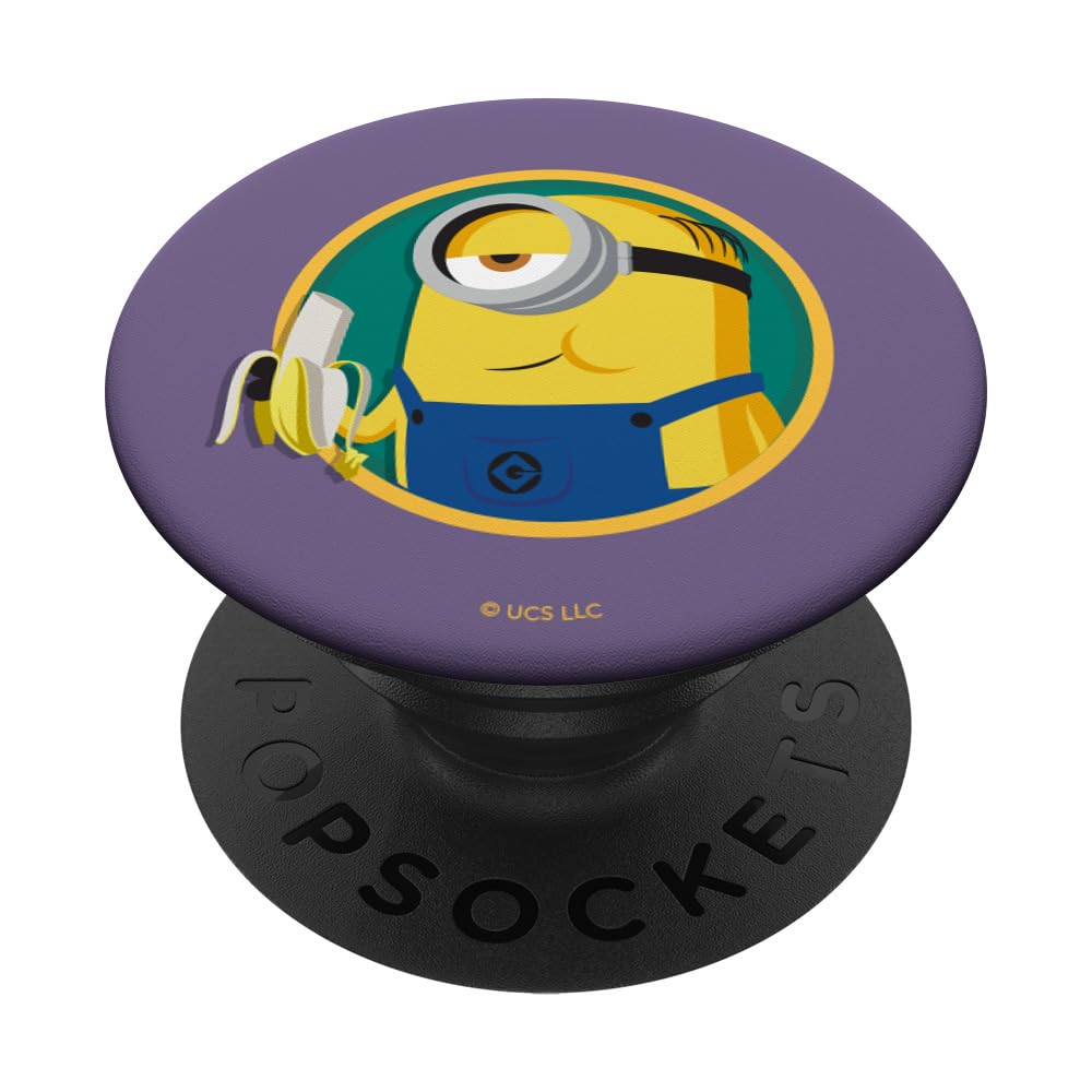 Minions Despicable Me 4 Minion Mel Banana PopSockets Swappable PopGrip