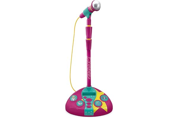 Barbie - Microfone Fabuloso C/ Função MP3 Player