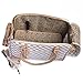 BETOP Pet Carrier Tote Around Town Pet Carrier Portable Dog Handbag Dog Purse for Outdoor Travel Walking Hiking, White, 15.75''11.81''7.87''