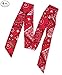 MiraCool Cooling Bandanas. Pack of 4 Summer Heat Cooling Neck or Head Bandanas - Reusable
