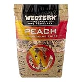Western Premium BBQ Products Peach BBQ Smoking Chips, 180 cu in