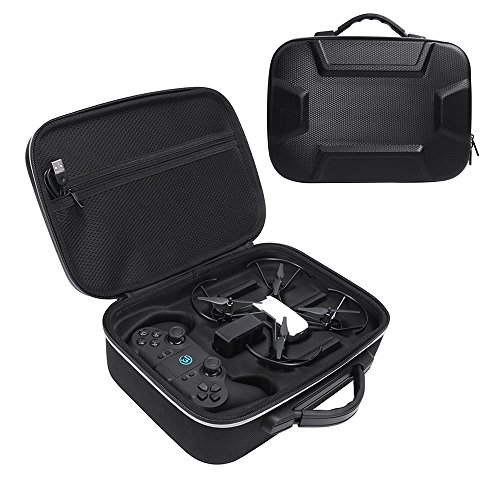 Esimen Hard Case for DJI Tello, Game Controller,Charging Cable DIY Accessories Throw and Fly Carry Bag Protective Box - Thumbnail 7