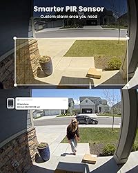 ieGeek Security Cameras Wireless Outdoor 2 Pack, 2K
