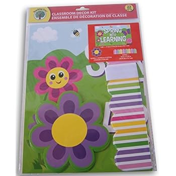 Amazon Com Teaching Tree Classroom Decor Spring Into Learning