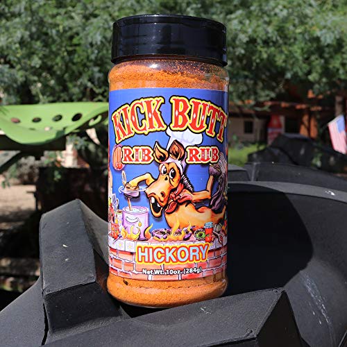 Kick Butt Hickory Rib Rub - Hot, smokey, and awesome on the grill! Use on ribs, chicken, fish or pork.