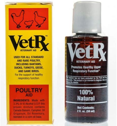 VetRx Poultry Aid for Respiratory Support 2fl oz (59ml)