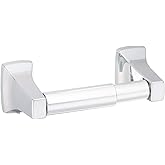 Moen Contemporary Chrome Wall Mount Spring Toilet Paper Holder for Bathroom, P5050