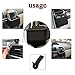 Universal Car Air Vent Mount Outlet Storage Box Case Bag Pouch Holder,Cell Phone Hanging Pocket Dash Organizer Container for Smart Phone,Glasses,Pen,Coin,Key,Credit Card
