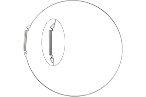 BKIFU 2W20017E Washer Front Panel Door Boot Spring fits LG Electronics and Kenmore Washing Machine Boot Steal Retaining Ring, replaces ACA32797401, ACA32390101, AP4436839