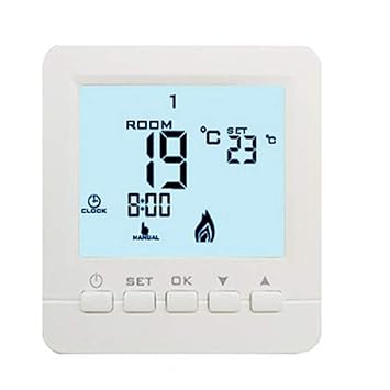 SM SunniMix Digital LCD Programmierbare Fußbodenheizung Thermostat Raumthermostat Wandthermostat