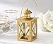 Kate Aspen Classic Lantern, Gold