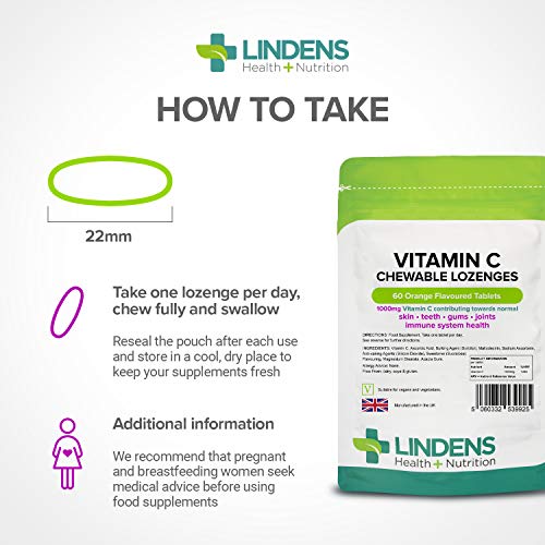 Lindens-Vitamin-C-1000mg-Chewable-Lozenges-60-Pack-High-Strength-1250-Nrv-Dose-Contributes-to-Normal-Immune-System-Skin-Teeth-Gums-Joints