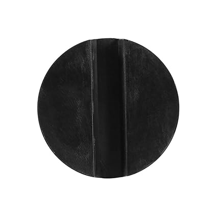65x33mm Cylinder Shape Slotted Floor Jack Support Pad Rubber
