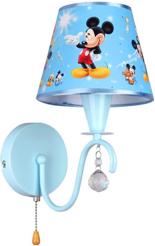 lampara de pared de dibujos animados