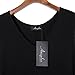 AMZ PLUS Plus Size Tunic Tops Women Solid Sleeveless Tunic for Leggings Plus Size Tops for Women Black 5XL