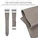 SWEES Bands Compatible for Fitbit Charge 2 Leather Small (5.6