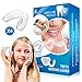 Kids Mouth Guard for Grinding Teeth, Pack of 4 Night sleep Teeth Guards, Eliminates TMJ & Teeth Clenching, Stops Bruxism, Teeth Whitening Tray, Sport Athletic Mouth Guard (kid Size only fit for kids)
